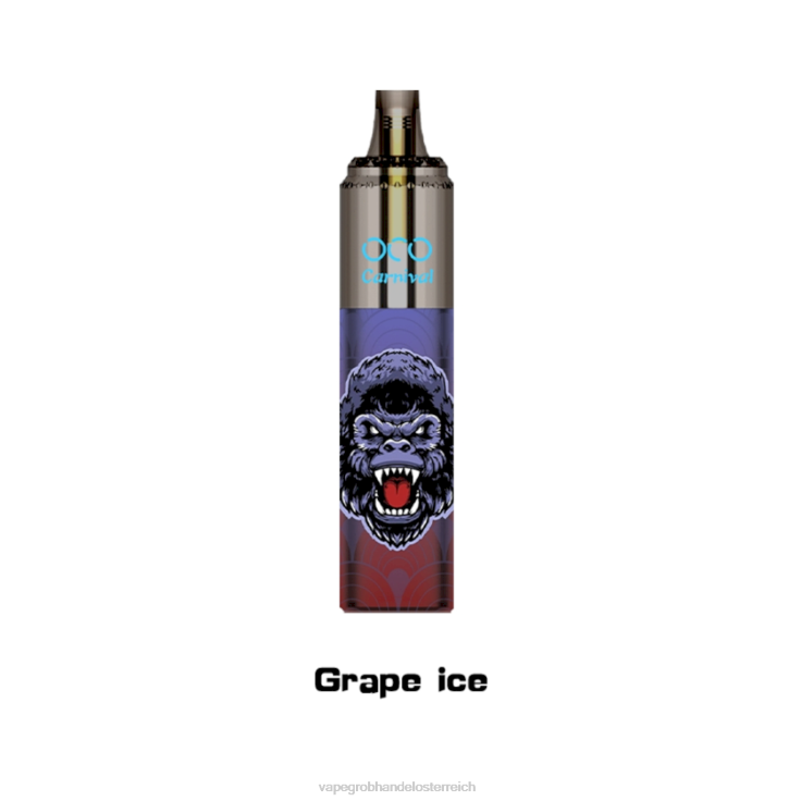 LAVIE OCO Karneval 10000 Züge 4T4XL350 | Vape Großhändler Traubeneis