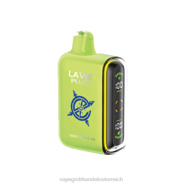 LAVIE PLUS 15000 Züge 4T4XL100 | Vape Kaufen Graz saures Apfeleis