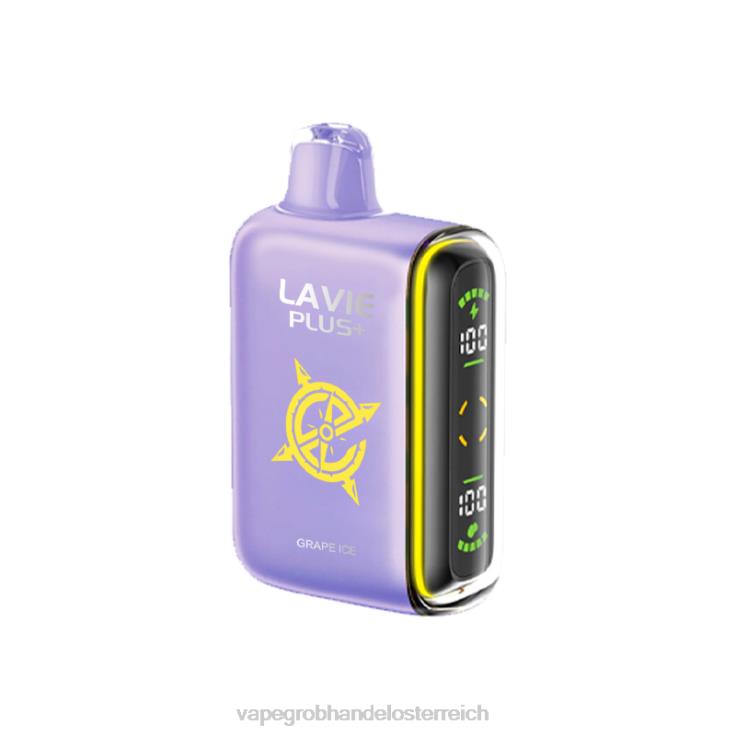 LAVIE PLUS 15000 Züge 4T4XL103 | Einweg Vape Österreich Traubeneis