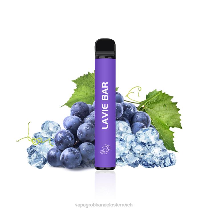 LAVIE BAR 2% Version 800 Züge 4T4XL322 | Vape Großhandel Preise Traubeneis