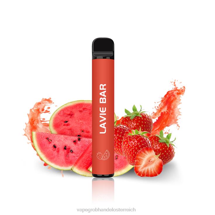 LAVIE BAR 2% Version 800 Züge 4T4XL327 | Einweg Vape Österreich Wassermelone Erdbeere