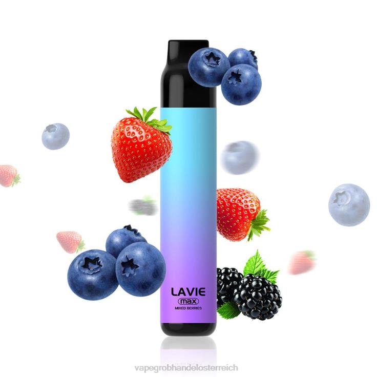 LAVIE BAR 5000 Züge – max 4T4XL281 | Vape Großhandel Österreich gemischte Beeren