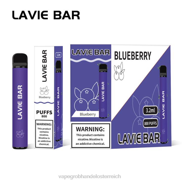 LAVIE BAR 800 Züge 4T4XL310 | Vape Großhändler Blaubeereis