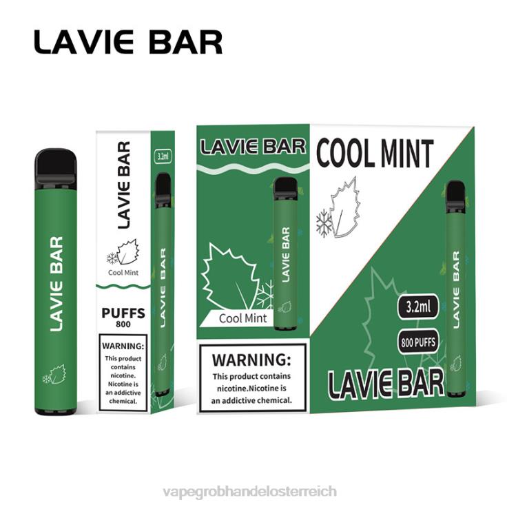LAVIE BAR 800 Züge 4T4XL311 | Einweg Vape Österreich kühle Minze
