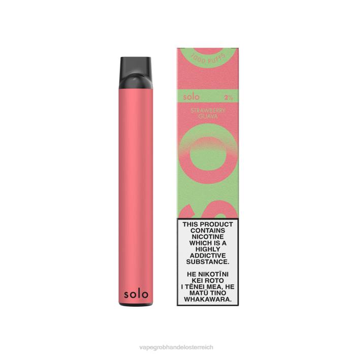 Vape Wien 64R621 - Solo Einweg-Vape-Paradies-Kollektion Erdbeer-Guave