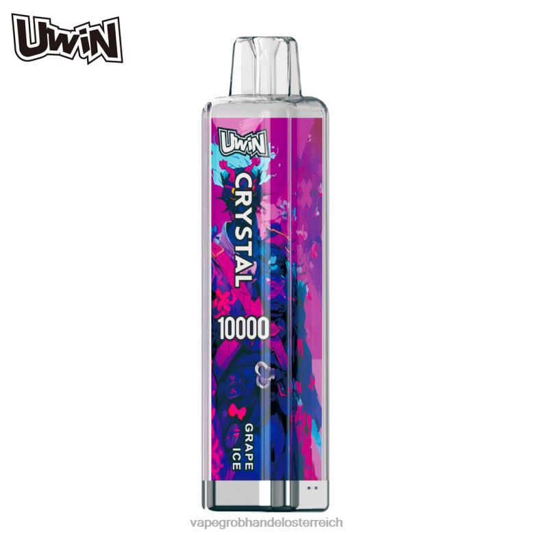 Vape Großhandel Preise Traubeneis - UWIN CRYSTAL 10000 Einweg-Vapes V4H222