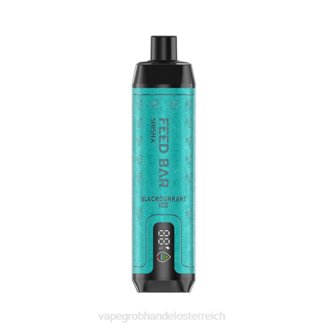 Vape Österreich Preis P4DL96 Vapsolo SHISHA Einweg-Vapor schwarzes Johannisbeereis