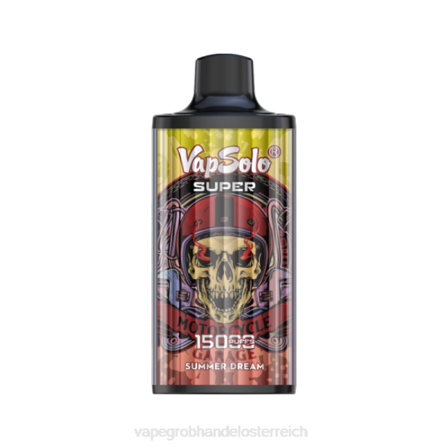 Vape Großhändler P4DL118 Vapsolo SUPER Einweg-Vapor Sommertraum