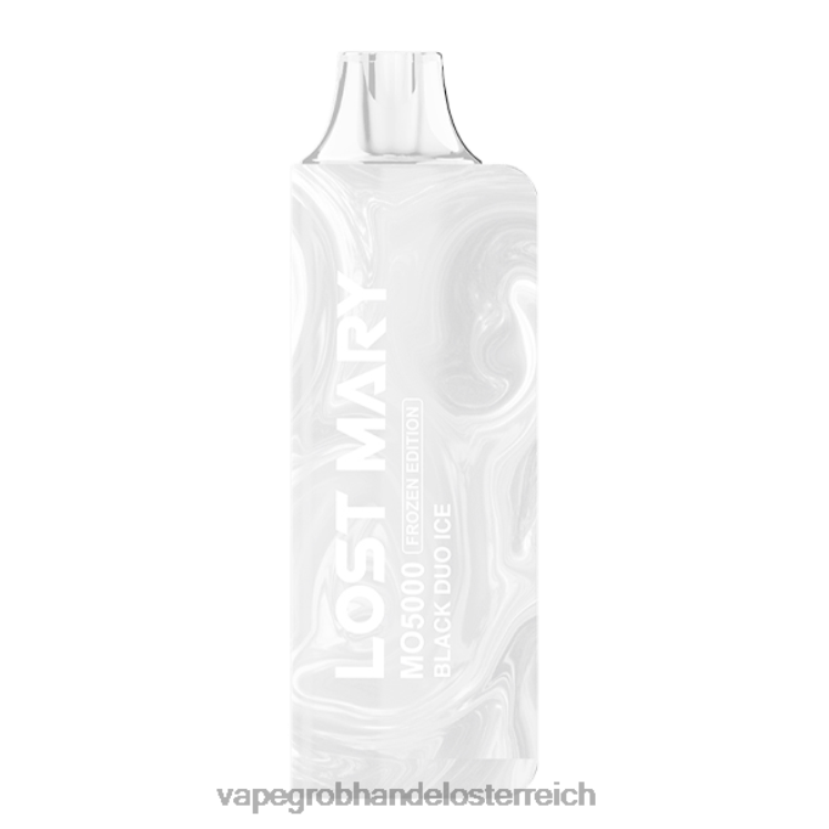 Vape Großhandel Preise schwarzes Duo-Eis 4FVXR542 LOST MARY MO5000 Frozen-Ausgabe