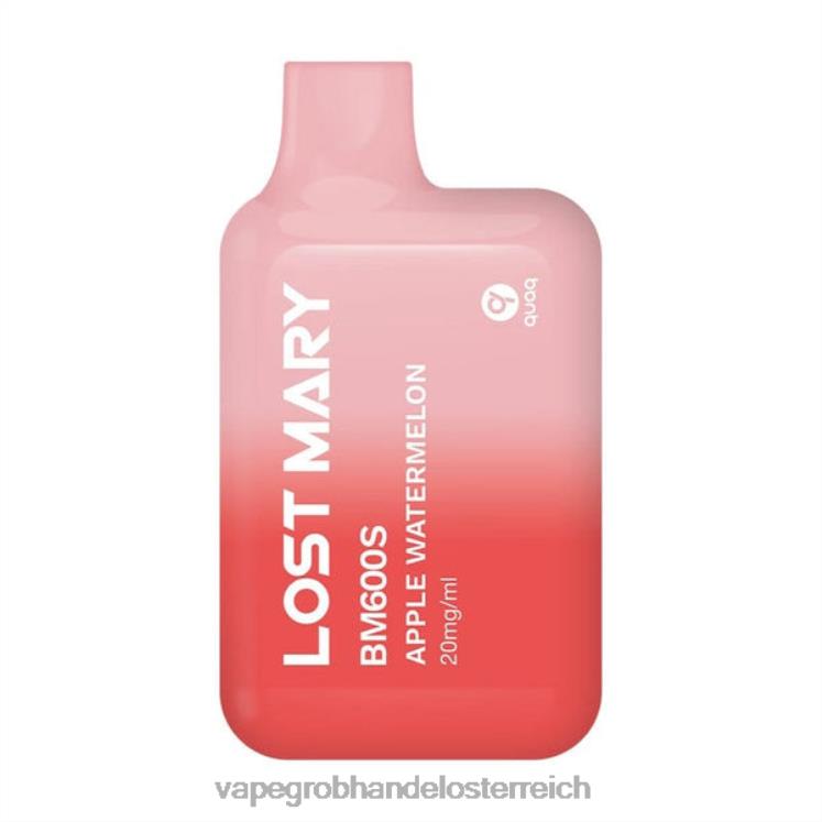 Vape Großhändler Apfel-Wassermelone 4FVXR416 LOST MARY BM600S
