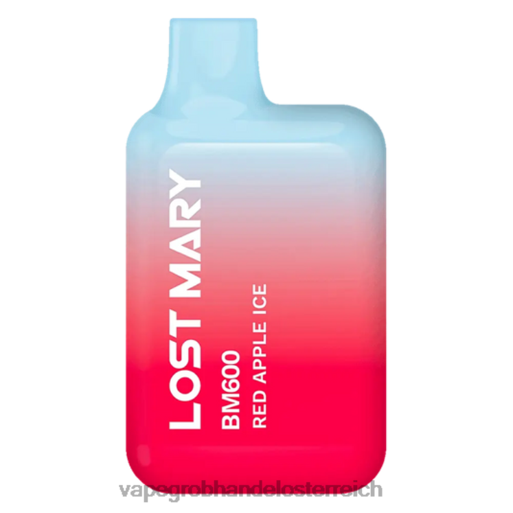Vape Großhandel Preise rotes Apfeleis 4FVXR372 LOST MARY BM600