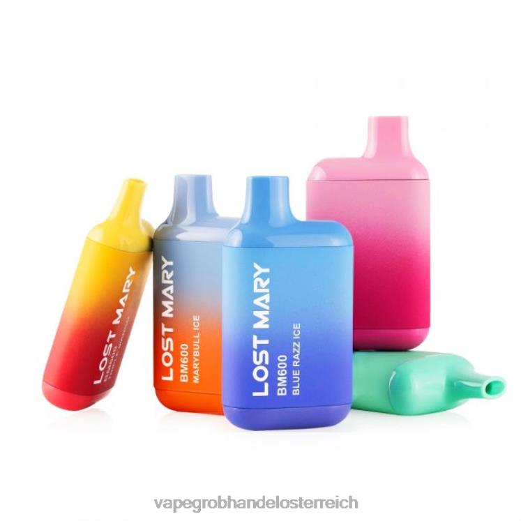 Vape Großhandel Österreich Pfirsich-Mango-Wassermelone 4FVXR111 LOST MARY BM600