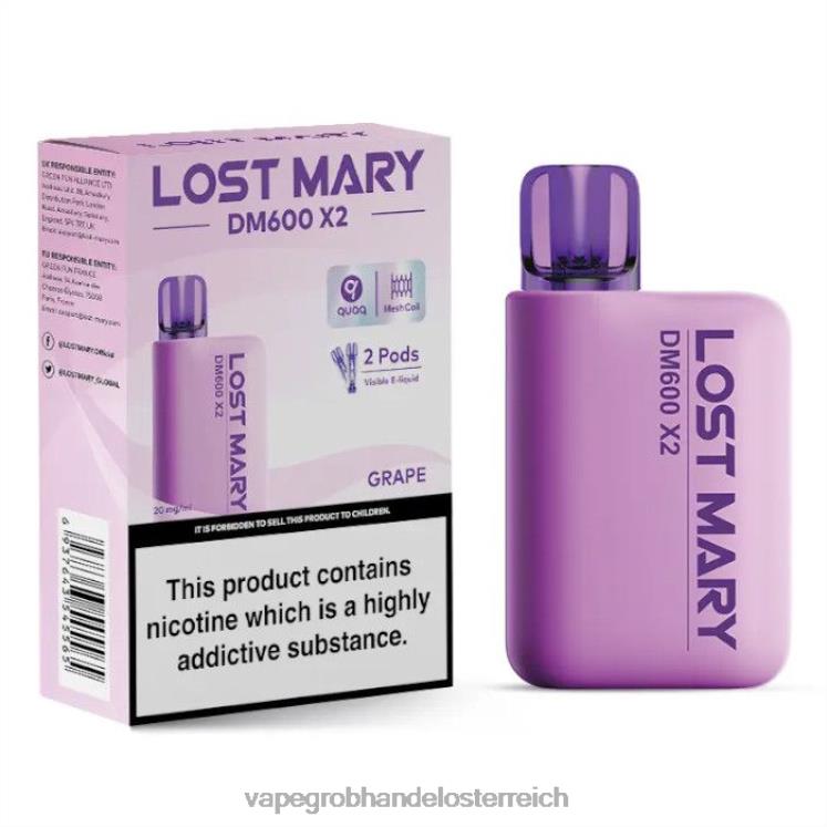 Vape Großhandel Preise Traube 4FVXR472 LOST MARY DM600 X2
