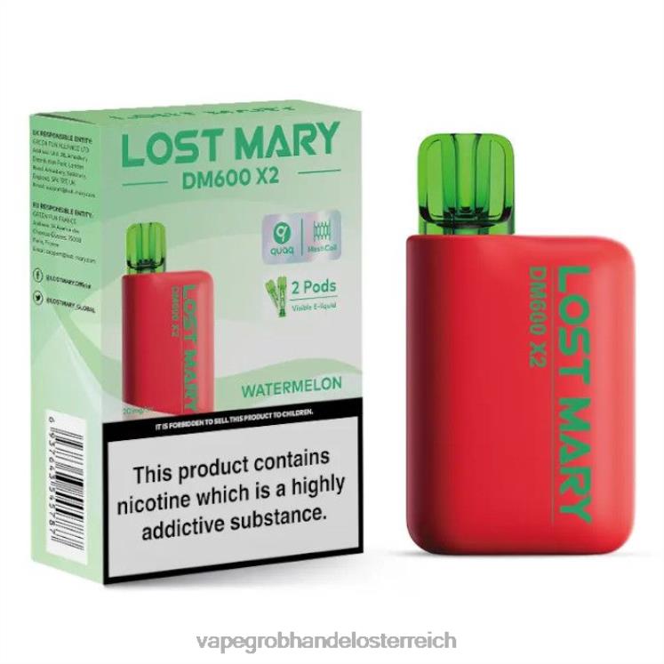 Vape Großhandel Preise Wassermelone 4FVXR482 LOST MARY DM600 X2