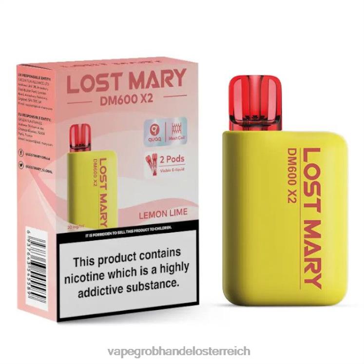 Vape Kaufen Graz Zitronenlimette 4FVXR474 LOST MARY DM600 X2