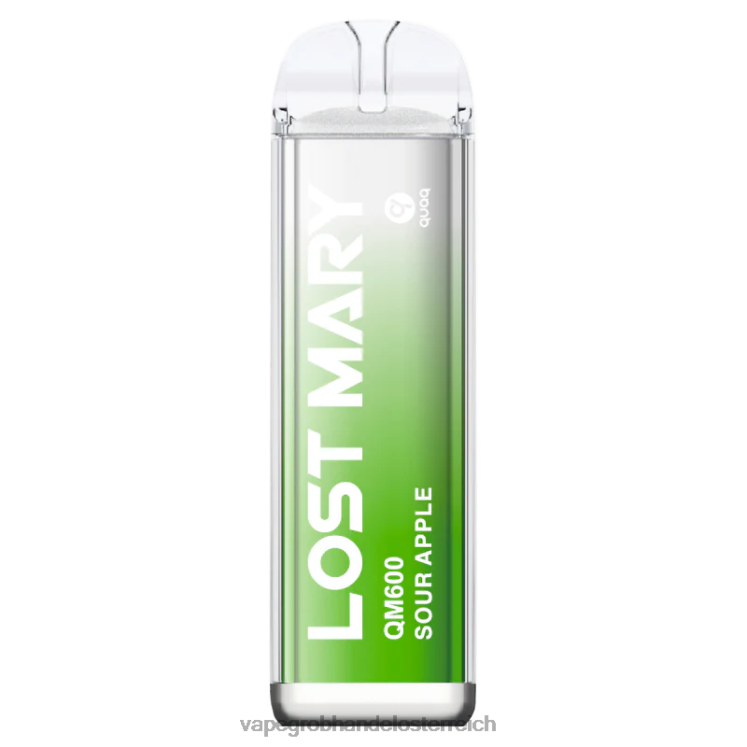 Einweg Vape Österreich saurer Apfel 4FVXR407 LOST MARY QM600