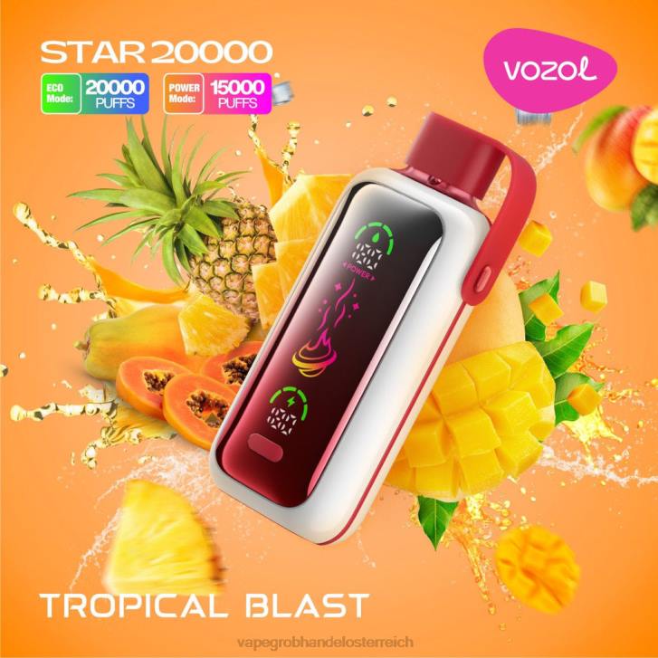 Vape Großhandel Preise tropische Explosion 24LZ2 VOZOL STAR 20000