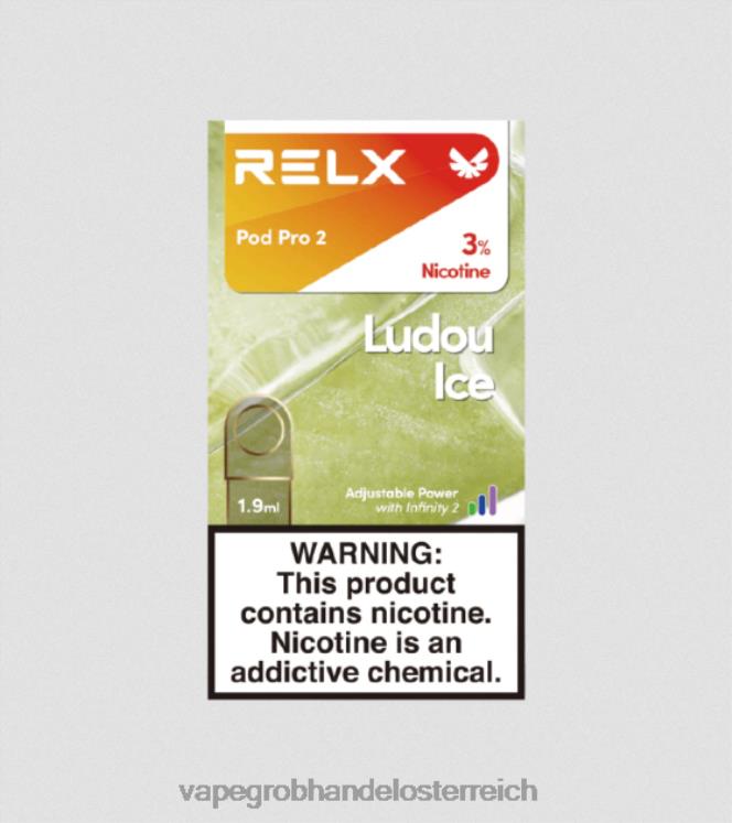 Einweg Vape Österreich Ludou-Eis 4FVXR257 RELX Pod Pro 2