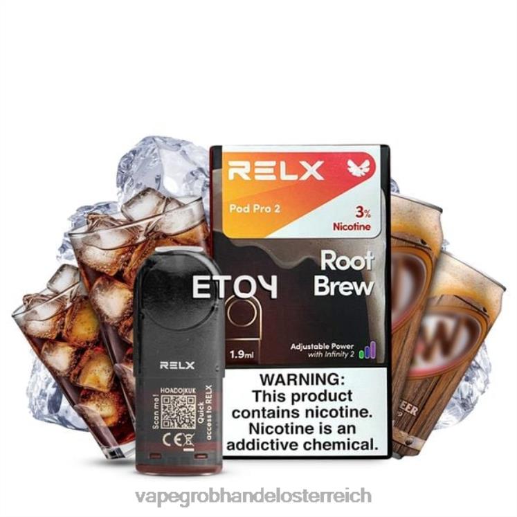 Vape Großhändler Wurzelgebräu 4FVXR256 RELX Pod Pro 2