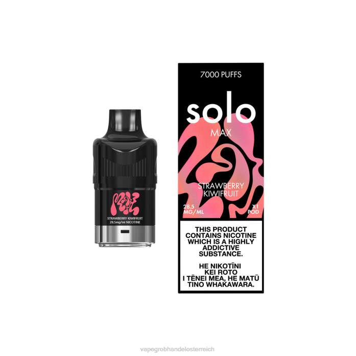 Vape Großhandel Preise 64R674 - Solo MAX Schote Erdbeer-Kiwis