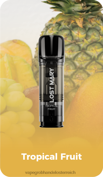 Vape Großhandel Preise tropische Früchte 4FVXR432 LOST MARY Tappo vorgefüllte Ersatzkapseln