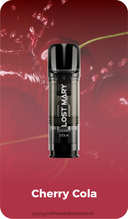 Vape Kaufen Linz Kirschcola 4FVXR423 LOST MARY Tappo vorgefüllte Ersatzkapseln